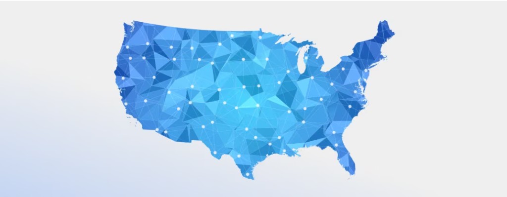 Nationwide service coverage overview